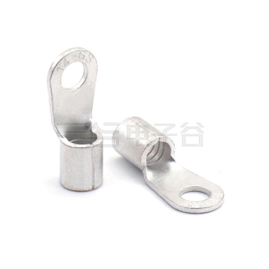 O形无绝缘端子 镀锡 螺栓孔径6.4 接线14mm²(6AWG)